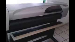 PLOTTER HP DESIGNJET 500 [upl. by Xer292]