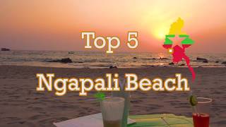 TOP 5 places to visit Ngapali Beach Myanmar Burma [upl. by Magan793]