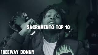 SACRAMENTO TOP 10 RAPPERS 2022 [upl. by Byrd]