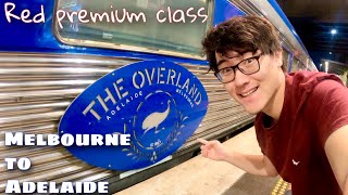 The Overland Train Red Premium Class Melbourne to Adelaide Complete Review  828km 105hrs [upl. by Alebasi]