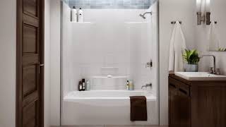 ★ TOP 40 ★ Small Bathroom Ideas With Tub Shower Combo [upl. by Nutsud]