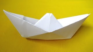 Como hacer un barco de papel  how to make a paper boat [upl. by Gaile]