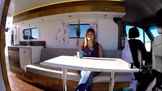 4x4 Sprinter Van Conversion  Full Camper Van Tour amp Timelapse [upl. by Zrike]