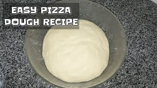 EASY PIZZA DOUGH RECIPE  WITH INSTANT YEAST [upl. by Lienahs]