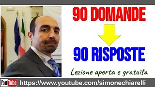 90 domande  90 risposte di diritto amministrativo  webinar gratuito [upl. by Gardia]