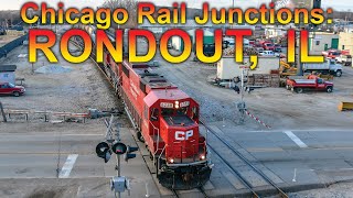 Chicago Rail Junctions Rondout IL [upl. by Kit517]