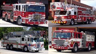 Maryland Fire Trucks Ambulances amp Police Cars Responding  Compilation [upl. by Spillihp734]