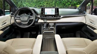 2021 AllNew Toyota Sienna Models  Interior Details [upl. by Rasure]