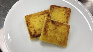 How To Make Polenta Cakes [upl. by Notneiuq]