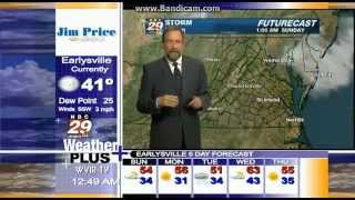 WVIRDT 292  Charlottesville NBC 29 Weather Plus [upl. by Solnit]