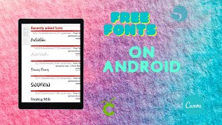 HOW TO DOWNLOAD FONTS ON TABLET FROM DAFONT  2021 DAFONT TUTORIAL  UPLOAD TO CANVA amp CRICUT DESIGN [upl. by Calabresi146]