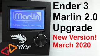 Ender 3 Pro Marlin 20 Upgrade  Updated Version [upl. by Noyrb959]