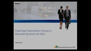 Microsoft Dynamics AX Managing Fixed Assets Depreciation [upl. by Ihel]