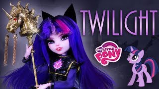 Custom Twilight Doll  MY LITTLE PONY OOAK [upl. by Arenahs75]