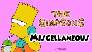 The Simpsons  Miscellaneous Commercial Compilation 1990  2016 [upl. by Siuqramed300]