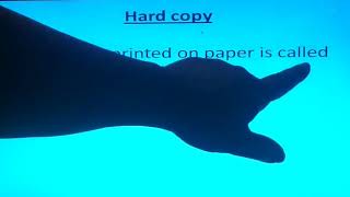 Difference between Hard Copy amp Soft Copy [upl. by Ednalrym]