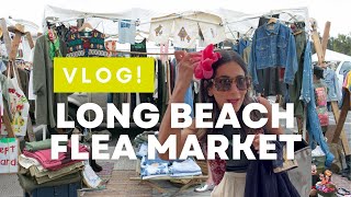 LONG BEACH FLEA MARKET VLOG [upl. by Vastha]