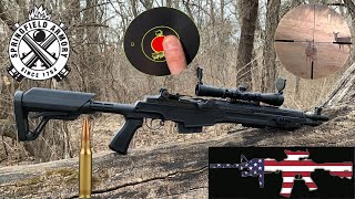 M1A SOCOM at 500 yards with Scout Scope  REVIEW [upl. by Charron92]