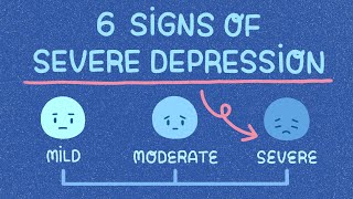 6 Signs Youre Severely Depressed [upl. by Ariajay]