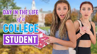 Day In The Life Of a COLLEGE STUDENT  Brooklyn amp Bailey [upl. by Cleasta]