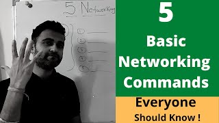 5 Basic Networking commands for everyone 2023  How to troubleshoot network issues on Windows [upl. by Ertnod]