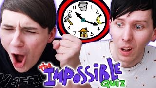 Dan and Phil play THE IMPOSSIBLE QUIZ [upl. by Hays]