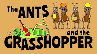 Aesop Fables for Children  the Ants and the Grasshopper [upl. by Eliathan]