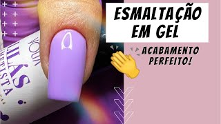 ESMALTAÇÃO EM GEL PERFEITA  PASSO A PASSO [upl. by Shiau292]