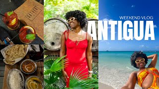 Weekend in Antigua 🌊 Dickenson Bay Beach Best Restaurants amp Content Creation Vlog 🇦🇬 [upl. by Kemme883]