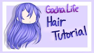 Gacha Life Hair Tutorial  ibisPaint X [upl. by Aileon693]