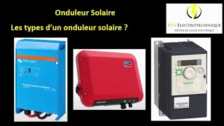 Dimensionnement des installations photovoltaïques Partie 4  Londuleur solaire [upl. by Moffat]