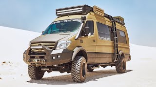 INSANE OFFROAD VAN CONVERSION  An INDEPTH Look At THE ULTIMATE CUSTOM CAMPERVAN ⛰️🚐 [upl. by Heshum]