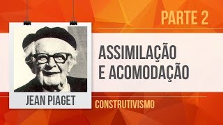 PIAGET 2 EQUILIBRAÇÃO MAJORANTE  ASSIMILAÇÃO E ACOMODAÇÃO [upl. by Itsirc]