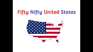 Fifty Nifty United States with Lyrics [upl. by Blau]