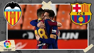 Valencia vs FC Barcelona  LALIGA HIGHLIGHTS  5022021  beIN SPORTS USA [upl. by Iphigenia]