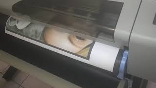 Prueba Hp Designjet 500 [upl. by Picco]