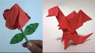 ¡FIGURAS DE PAPEL QUE NUNCA HABIAS VISTO  Origami [upl. by Neisa200]