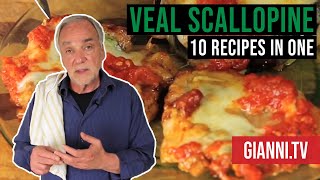 Veal Scallopine 10 recipes in 1 Italian Recipe  Giannis North Beach [upl. by Eentirb]