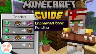 How To Get MENDING FOR 1 EMERALD  The Minecraft Guide  Tutorial Lets Play Ep 28 [upl. by Aiki]