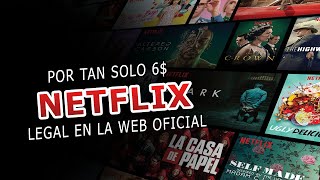 Como Suscribirse A Netflix  Tutorial Registrarse Y Crear Una Cuenta De Netflix En 2021 [upl. by Lorenza]