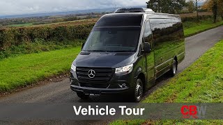 VEHICLE TOUR  MercedesBenz Sprinter minibus [upl. by Daegal346]