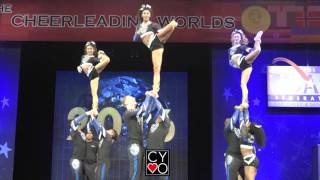 Cheer Athletics Wildcats Worlds 2016 [upl. by Blynn]