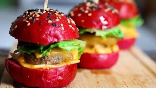 ➡️ RECETTE MINI BURGER “ Apéro” Easy recipe [upl. by Korry468]