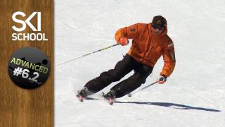 HOW TO CARVE on Skis  Advanced Ski Lesson 62  Carving [upl. by Torosian]