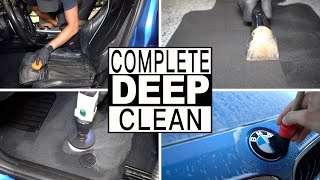 Deep Cleaning a Filthy BMW  The Detail Geek [upl. by Tilagram]