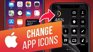 How to Change App Icons on Your iPhone  Create a Shortcut with Custom Icon Using Shortcuts App [upl. by Buckels]