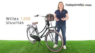 Willex 1200 Stuurtas  Fietstas review NL [upl. by Etteb]