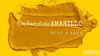 Cómo hacer el color amarillo [upl. by Assilem378]