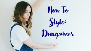 How To Style Dungarees  What Olivia Did [upl. by Rosabel790]