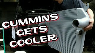 4th Gen 67 Cummins Intercooler Installation [upl. by Sillek525]